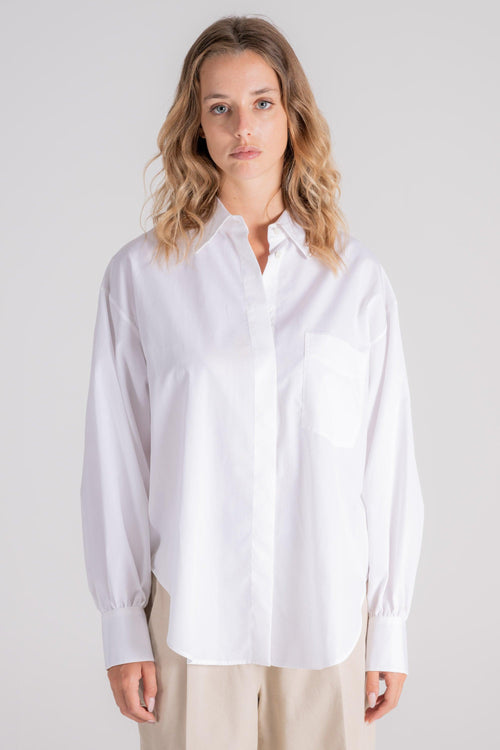 Camicia 100% Cotone Bianco