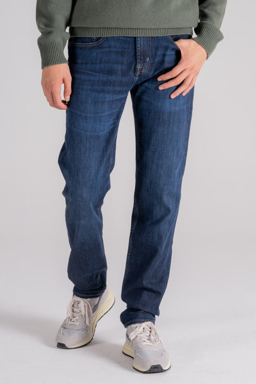 Jeans Slimmy Luxe Performance Cotone/Poliestere/Elastam Blu