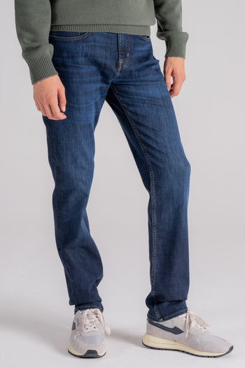 Jeans Slimmy Luxe Performance Cotone/Poliestere/Elastam Blu - 3