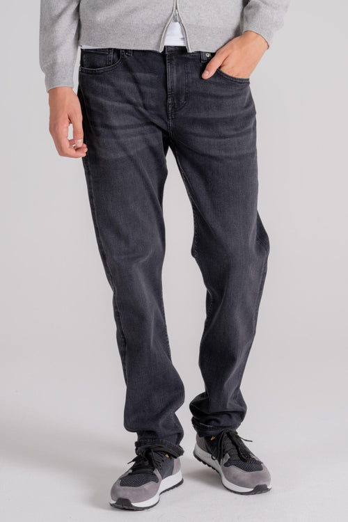 Jeans Slimmy Cotone/Lyocel/Elastam Nero - 2