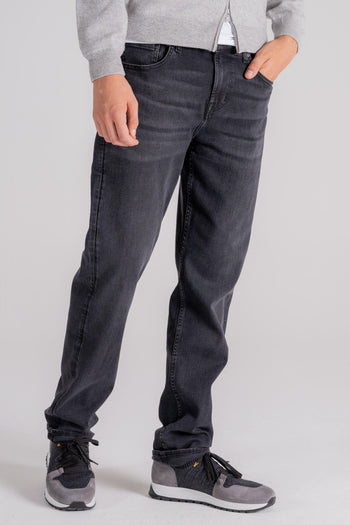 Jeans Slimmy Cotone/Lyocel/Elastam Nero - 3