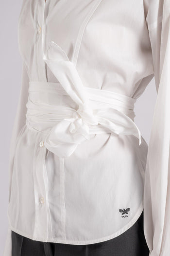 Max Mara Camicia Cotone Bianco - 5