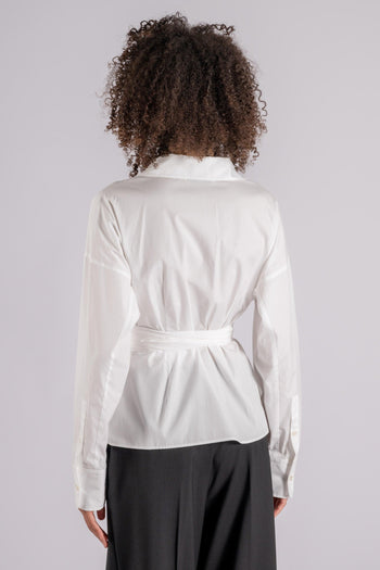 Max Mara Camicia Cotone Bianco - 6