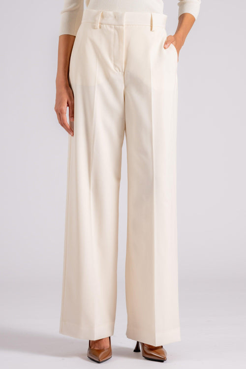 Max Mara Pantalone Beige Donna