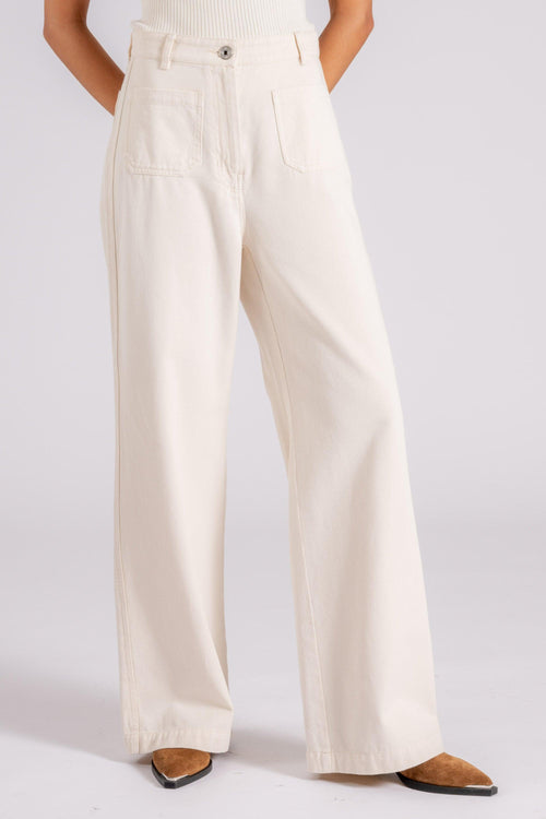 Max Mara Pantalone 100% Cotone Beige - 2