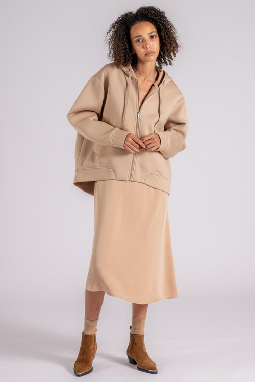 Max Mara Giacca Beige Viscosa/Elastam - 2