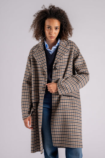 Cappotto Lana/Mohair/Poliammide Beige - 2