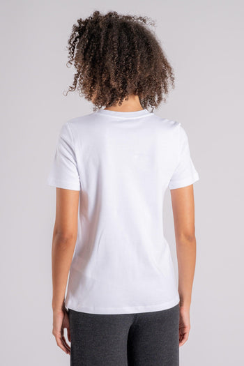 T-Shirt Cotone Bianco - 4