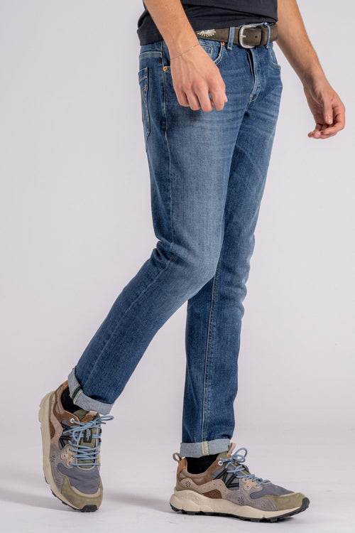 Jeans George 99% Cotone 1% Elastam Blu - 2