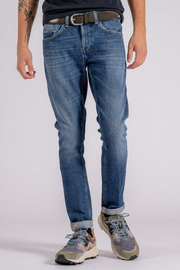 Jeans George 99% Cotone 1% Elastam Blu - 3