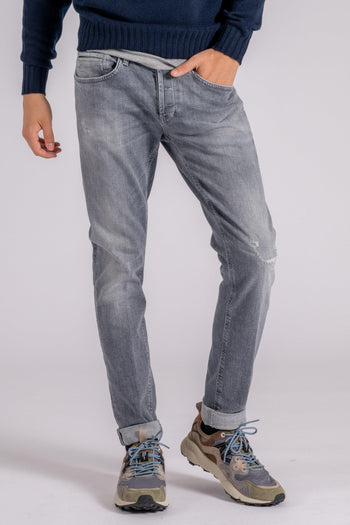 Jeans George Cotone/Elastam Grigio - 4