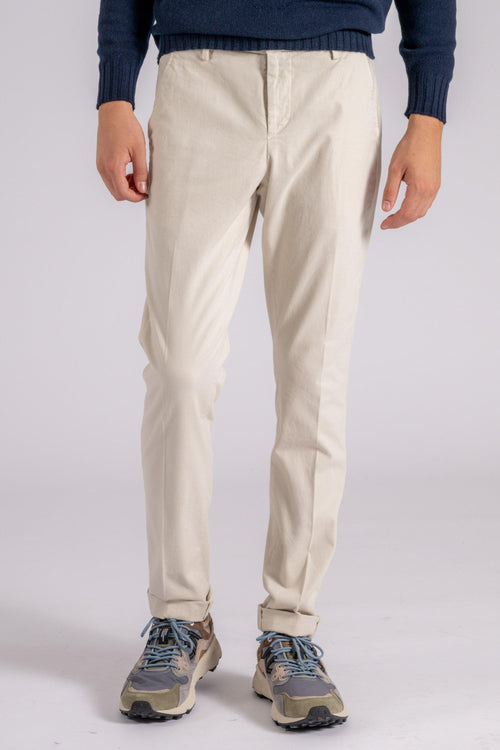 Pantalone Gaubert Cotone/Elastam Beige