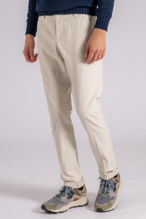 Pantalone Gaubert Cotone/Elastam Beige - 2