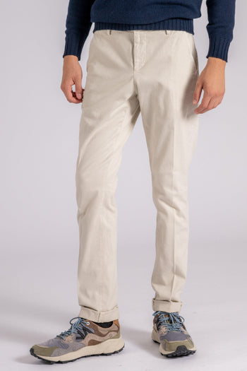 Pantalone Gaubert Cotone/Elastam Beige - 3