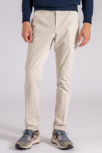 Pantalone Gaubert Cotone/Elastam Beige - 4