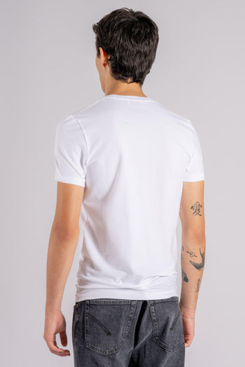 T-shirt Cotone/Elastam Bianco - 5