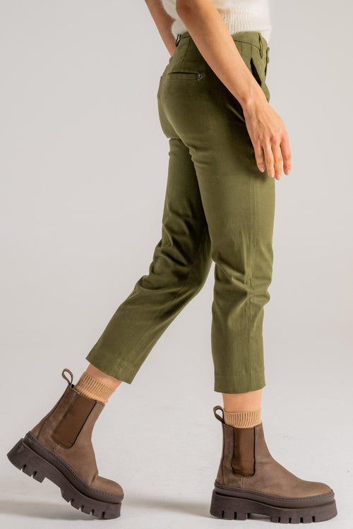 Pantalone Ariel verde Donna - 2