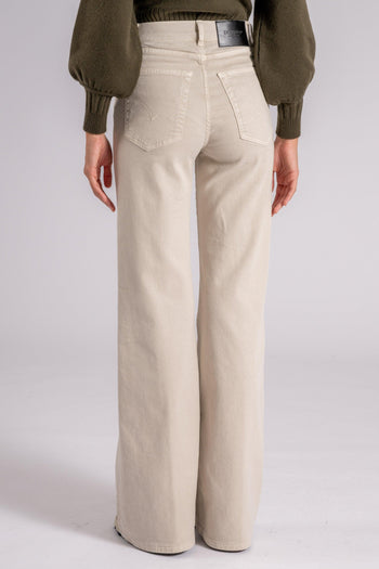 Jeans Amber in Cotone/Lyocell Beige - 6