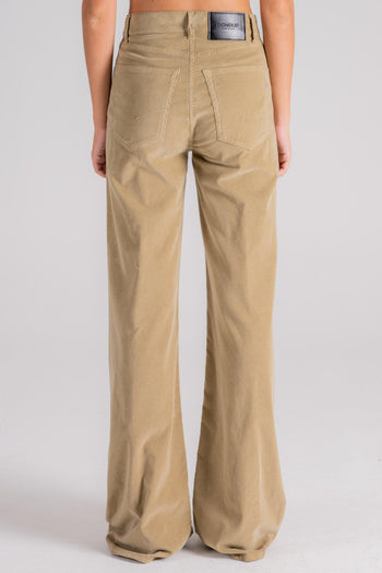 Jeans Amber Cotone/Lyocell/Elastam Beige - 3