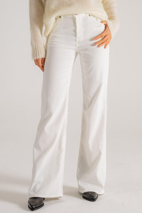 Jeans Amber Bianco Donna