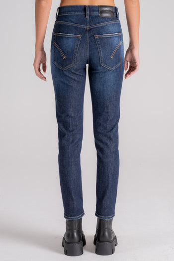 Jeans Daila Cotone Blu - 3