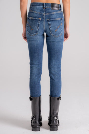 Jeans Daila Cotone/Elastan Blu - 3