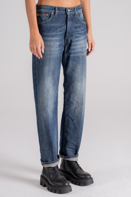 Jeans Icon Cotone/Elastomultiestere Blu - 2