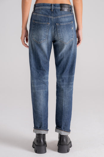 Jeans Icon Cotone/Elastomultiestere Blu - 3