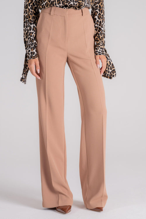 Pantalone 100% Poliestere Beige - 2