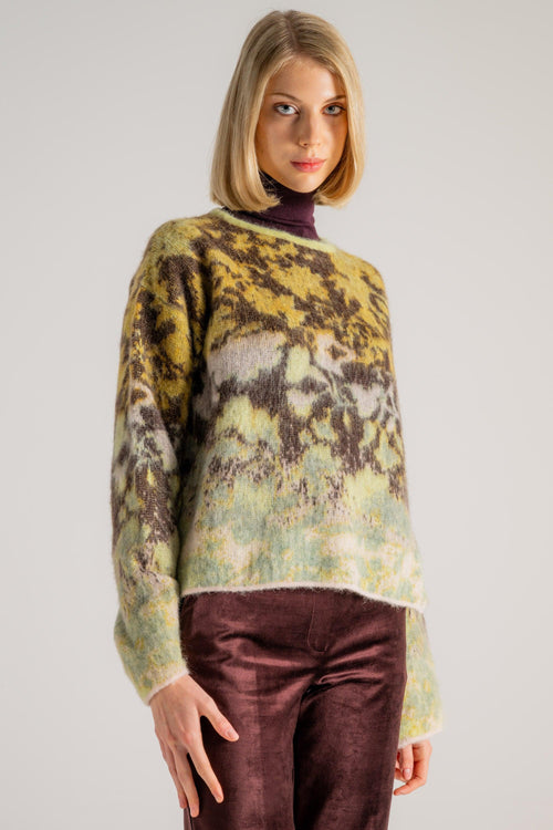 Bloom Mist Mohair Apaca Sweater Donna - 2