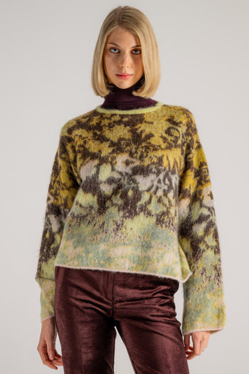 Bloom Mist Mohair Apaca Sweater Donna - 3