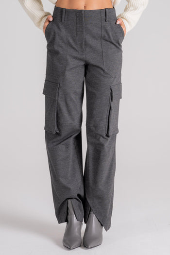 Pantalone Bice Viscosa/Poliammide/Elastam Grigio - 3