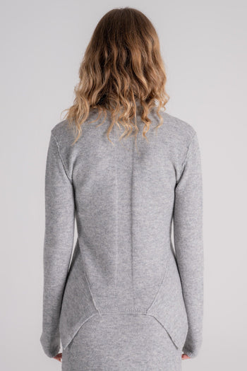 Maglia Consuela Lana/Poliamide/Cashmere Grigio - 5