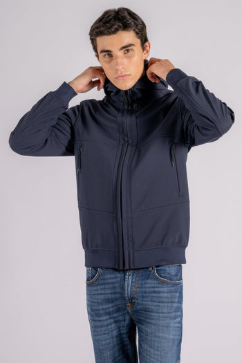 Giubbino Light Outerwear Poliestere/Elastam Blu - 5