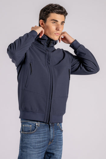 Giubbino Light Outerwear Poliestere/Elastam Blu - 6