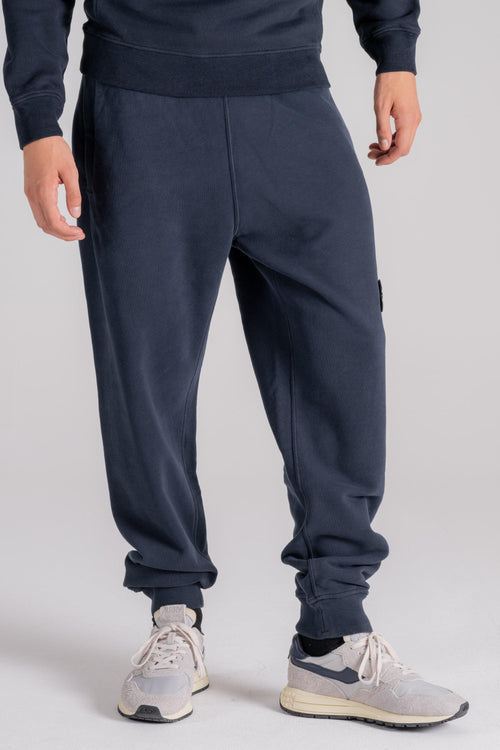 Pantalone Felpa Coton Blu - 2