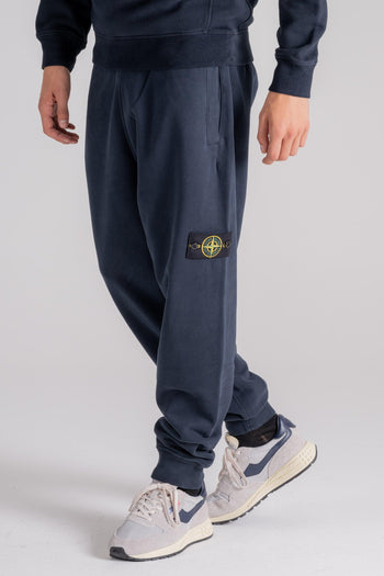 Pantalone Felpa Coton Blu - 3