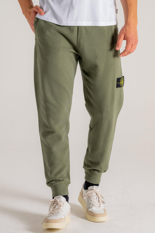 Pantalone Felpa Verde Uomo