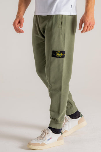 Pantalone Felpa Verde Uomo - 3