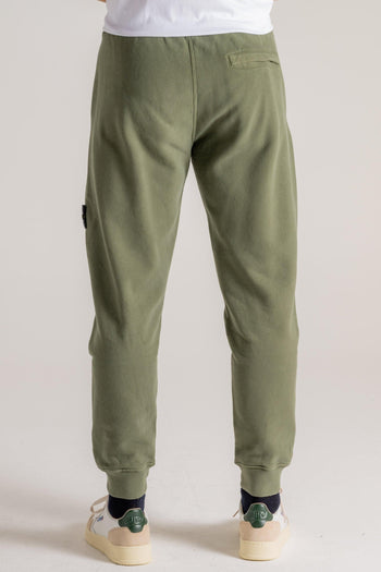 Pantalone Felpa Verde Uomo - 4