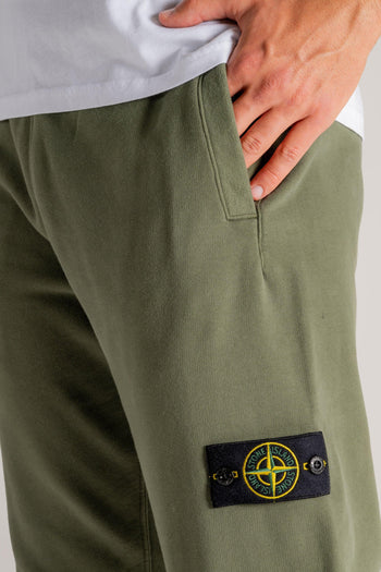 Pantalone Felpa Verde Uomo - 5