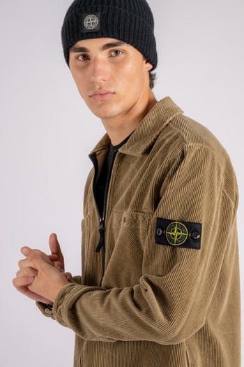 Overshirt Cotone Marrone - 6