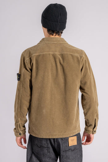 Overshirt Cotone Marrone - 7