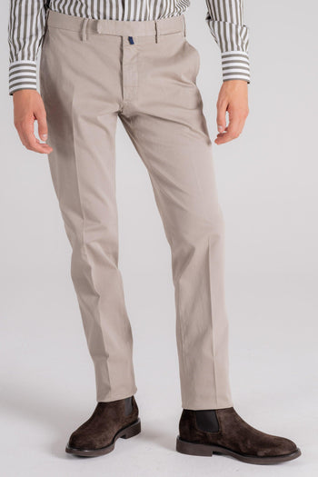 Pantalone Cotone/Elastam Beige - 3