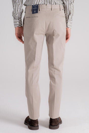 Pantalone Cotone/Elastam Beige - 5