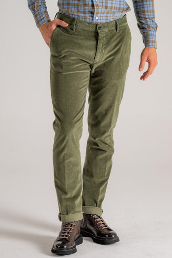 Slacks Pantalone Verde Uomo - 3