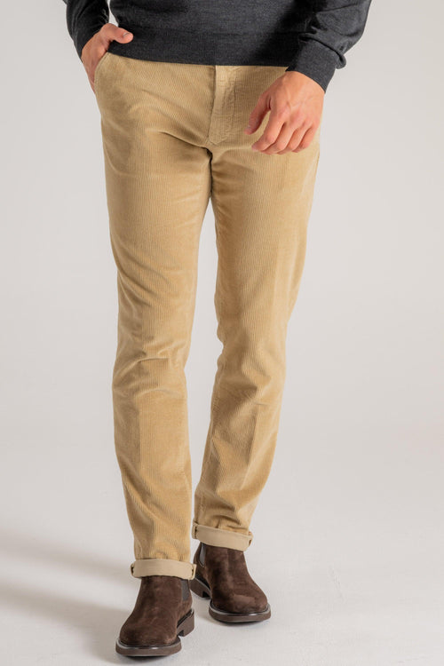 Slacks Pantalone Beige Uomo - 2