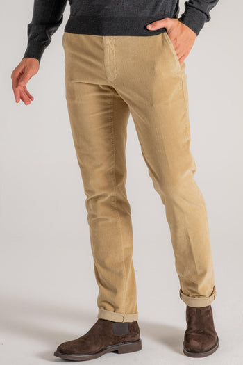 Slacks Pantalone Beige Uomo - 4