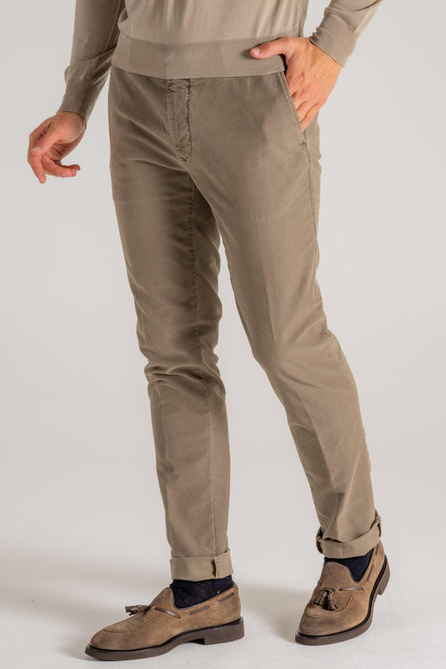 Slacks Pantalone Marrone Uomo - 2