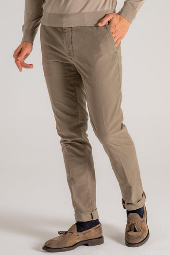 Slacks Pantalone Marrone Uomo - 3